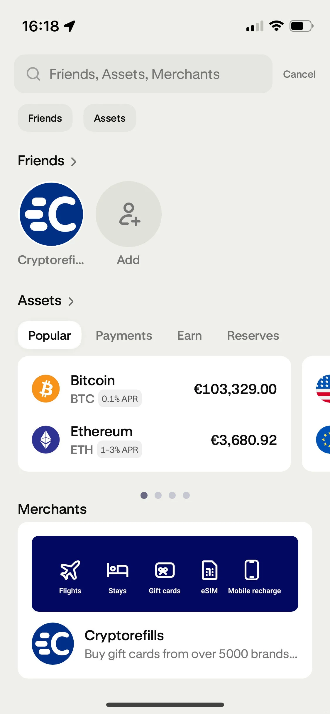 Krak pay Cryptorefills