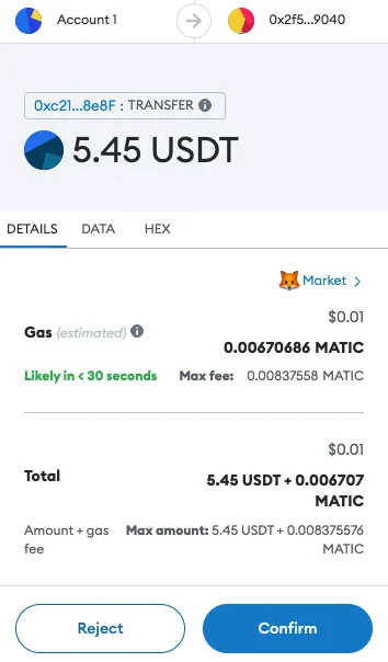 MetaMask Payment Cryptorefills