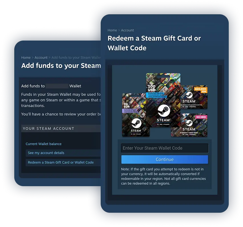 兑换您的礼品卡代码