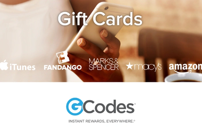 GCodes Global Retail giftcard