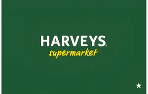 countryIsoCode Harvey's Supermarket