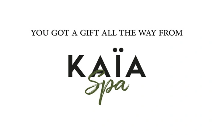Kaia spa giftcard