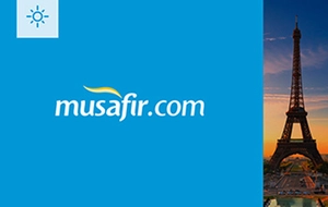 Musafircom Holidays giftcard