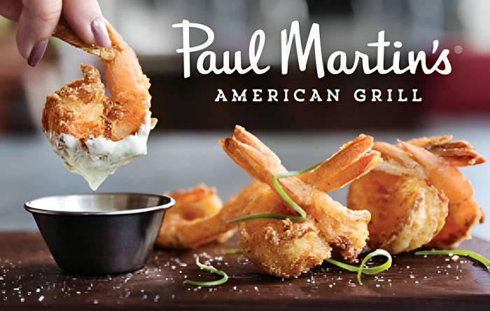 Paul Martin's American Grill giftcard