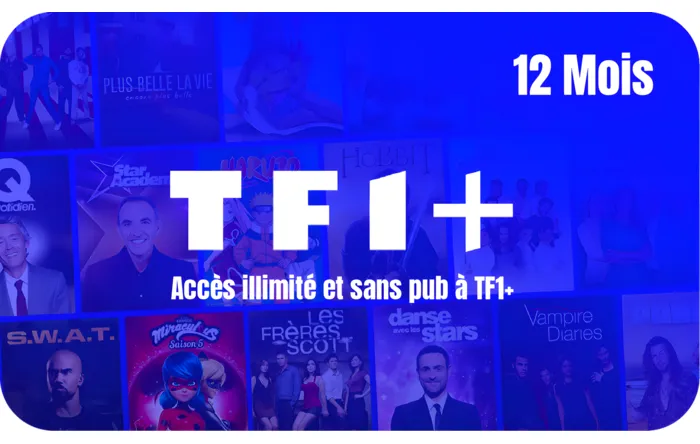 TF1+ giftcard