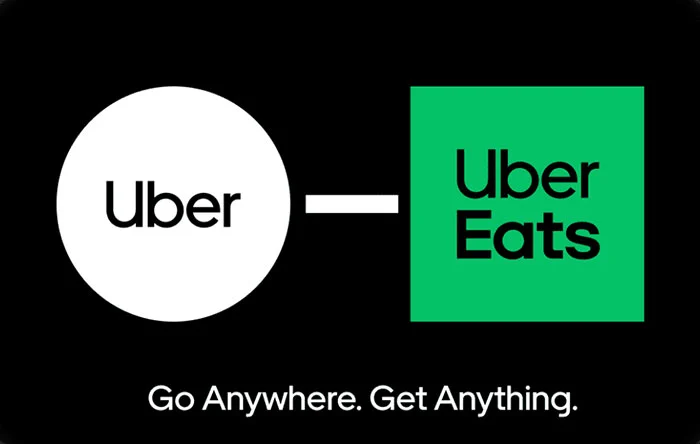Uber & Uber Eats giftcard